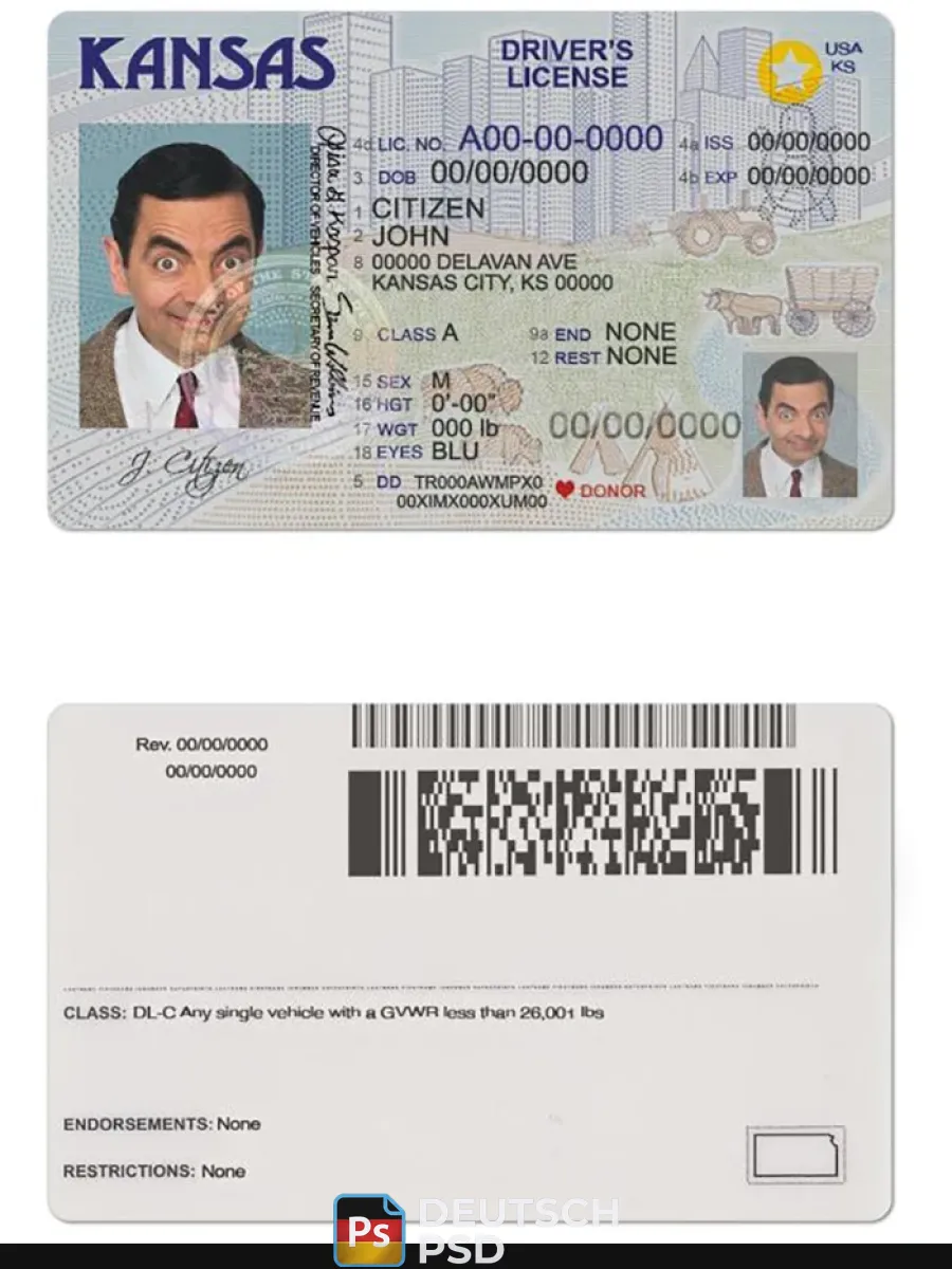 USA Kansas Führerschein