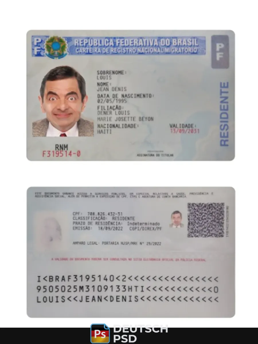 Brasilien Aufenthaltskarte 2022 heute