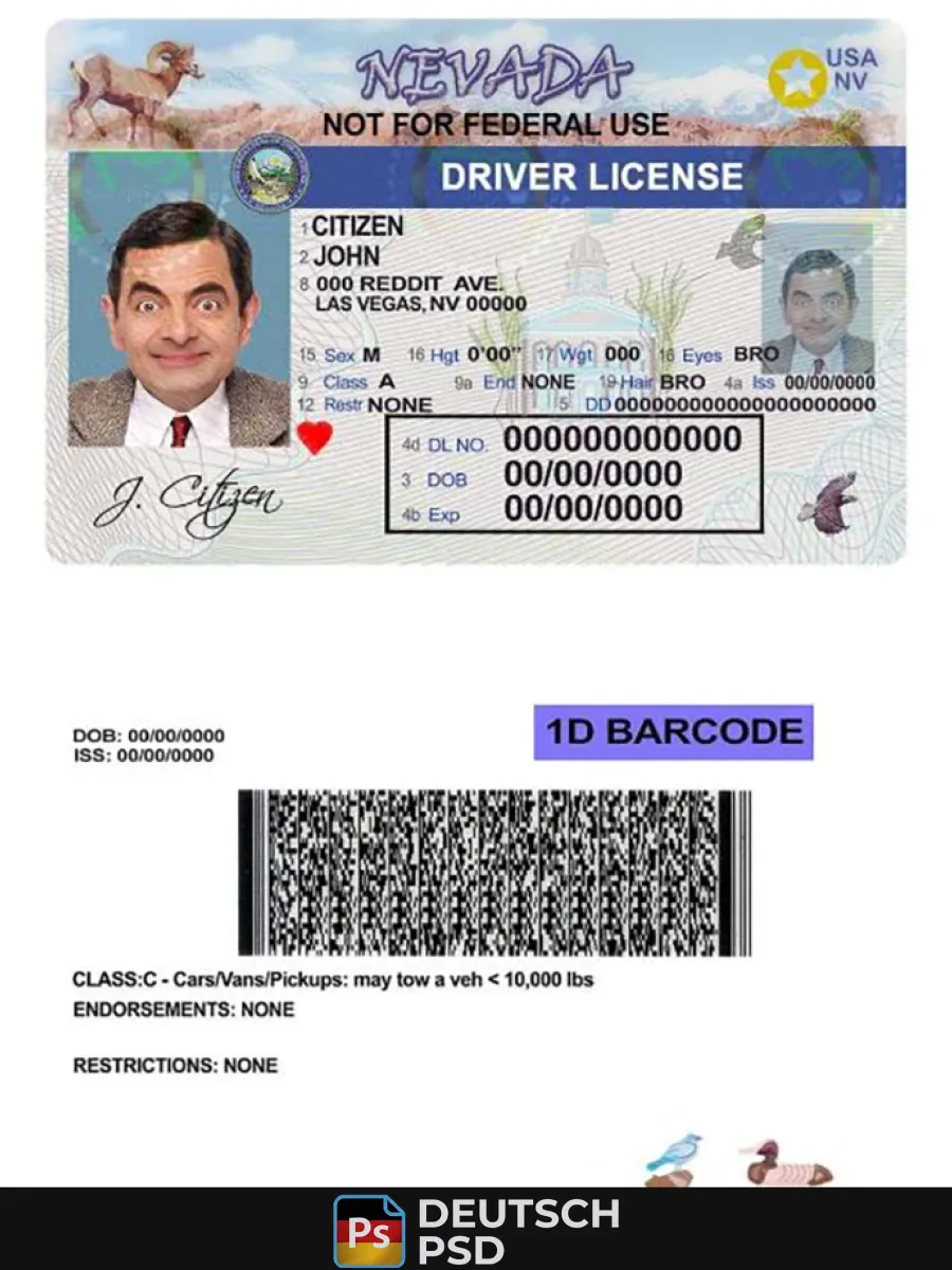 USA Nevada Führerschein